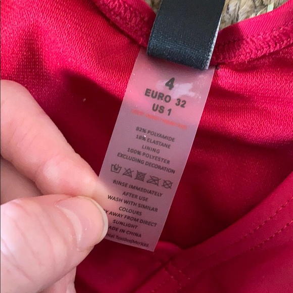 ASOS Red Underwire Bikini - Picture 3 of 4